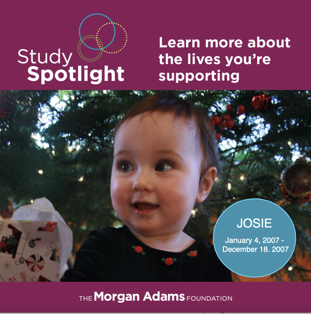 Spotlight Study Study Spotlight: Tumor Origins - Morgan Adams Foundation